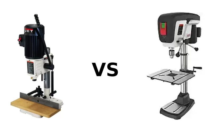 Drill Press vs Mortiser Machine